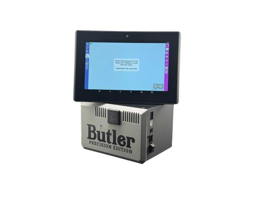 Stitch It Intl. Precision Edition Butler Quilting Robotics with 8" EPC Display