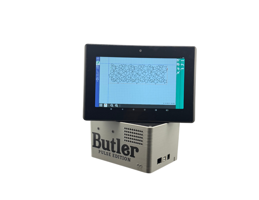 Stitch It Intl. Pulse Edition Butler Quilting Robotics with 8" EPC Display