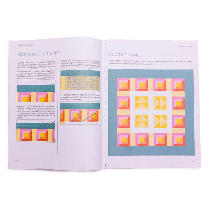 Grace Company Quilter's Compass: Lines and Loops