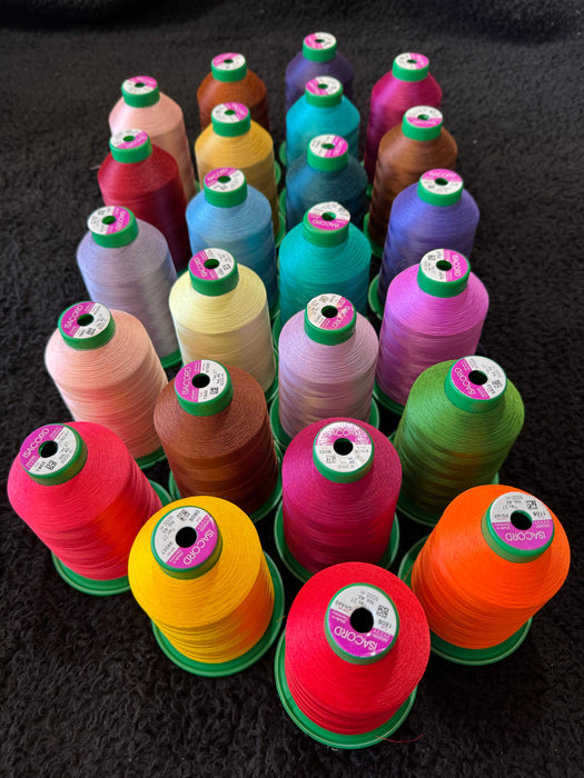 Isacord 24-Spool Thread Kit 5000 Meter 40WT + FREE Designs