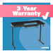 Arrow Heavyweight Sewing Table 611F with 3-year warranty badge and branding