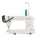 Baby Lock Gallant longarm quilting machine BLGT18 side view with thread stand and ergonomic handles