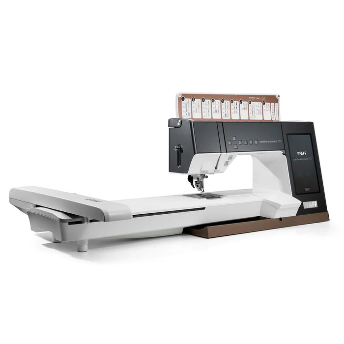 PFAFF Creative Expression 750 Sewing and Embroidery Machine with Accessory Bundle
