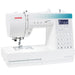 Janome Sewist 780DC computerized sewing machine angled view with 80 built-in stitches and easy-access control buttons.