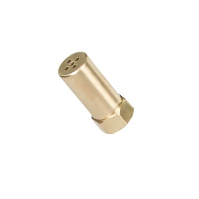 Brass steam nozzle attachment for the Jiffy 0111 J-1 Original Hat Steamer used for blocking and shaping hats