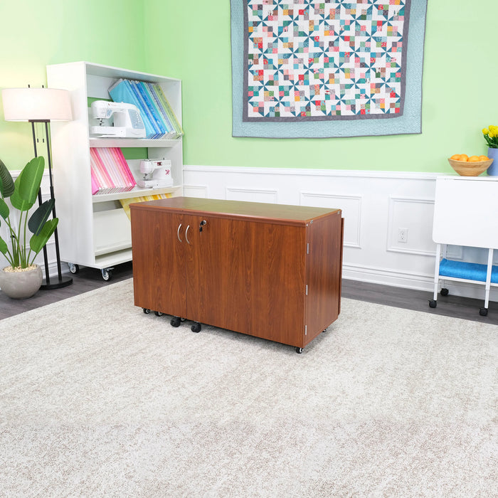 Kangaroo Aussie Sewing Cabinet In Teak K8605