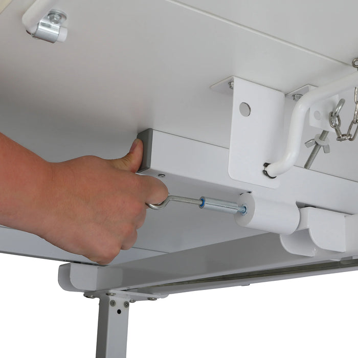 Kangaroo Tasmanian SP Cutting Table & Workstation In White K911