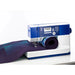 PFAFF sewing machine with purple fabric on a white background