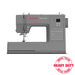 SINGER Heavy Duty 6600C sewing machine with heavy duty metal frame badge and extended work table attached