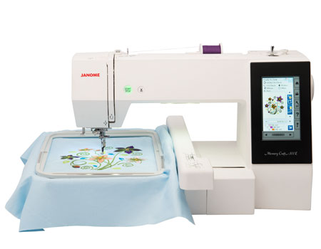 Janome Memory Craft 500E Embroidery Machine (MC500E)