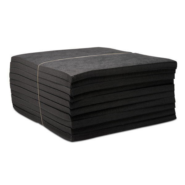 TOTALLY STABLE 2085, CHARCOAL 15" X 15" (500PCS.) 2.5 oz.