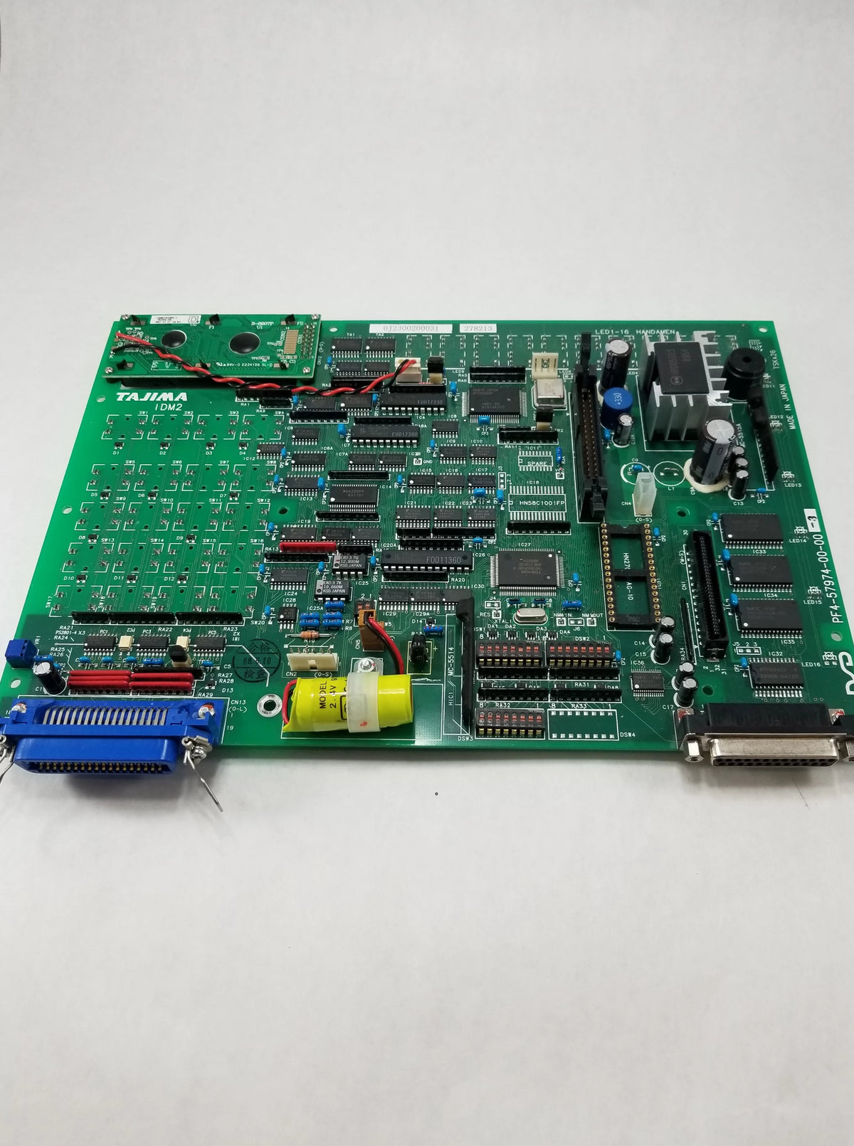 TAJIMA - (REFURBISHED) IDM2 MAIN BOARD [0J2300200031-REFURB, 1-2-1 ...