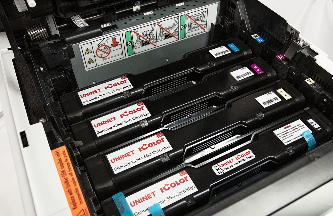 iColor 560 Digital Color + White Media Transfer Printer 120V (includes iColor ProRIP Essentials, SmartCUT, & White Toner Master Class)
