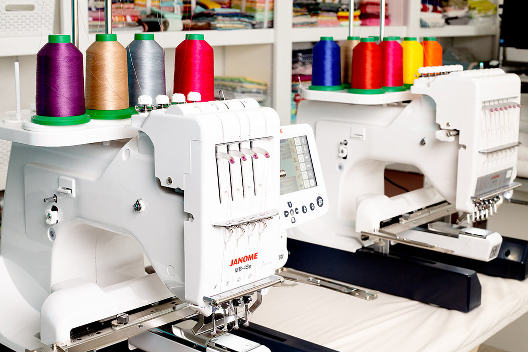 Janome MB-4Se Four-Needle Embroidery Machine (001MB4S)