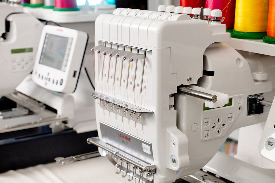 Janome Mb-7 - 7 Needle Embroidery Machine (001MB7)