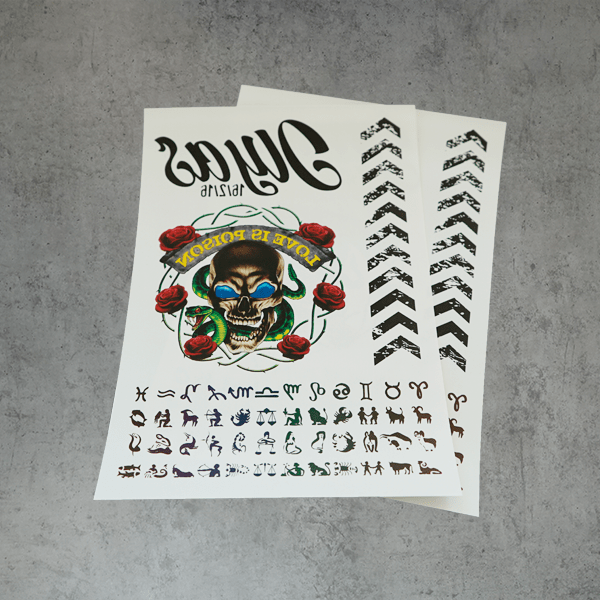 FOREVER LASER TATTOO PAPER - 8.27" X 11.69"(A4) - 10ct A&B [TATTOOPAPER-10, ]