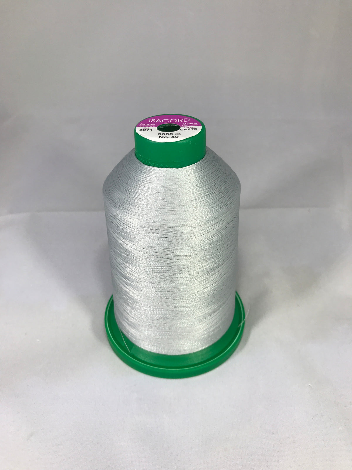 3971 - SILVER - ISACORD EMBROIDERY THREAD 40 WT - Premium Embroidery ...
