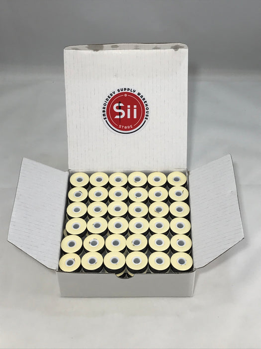 SII STORE ECONOMY BOBBINS - PAPER SIDED - BLACK - STYLE L [60203]